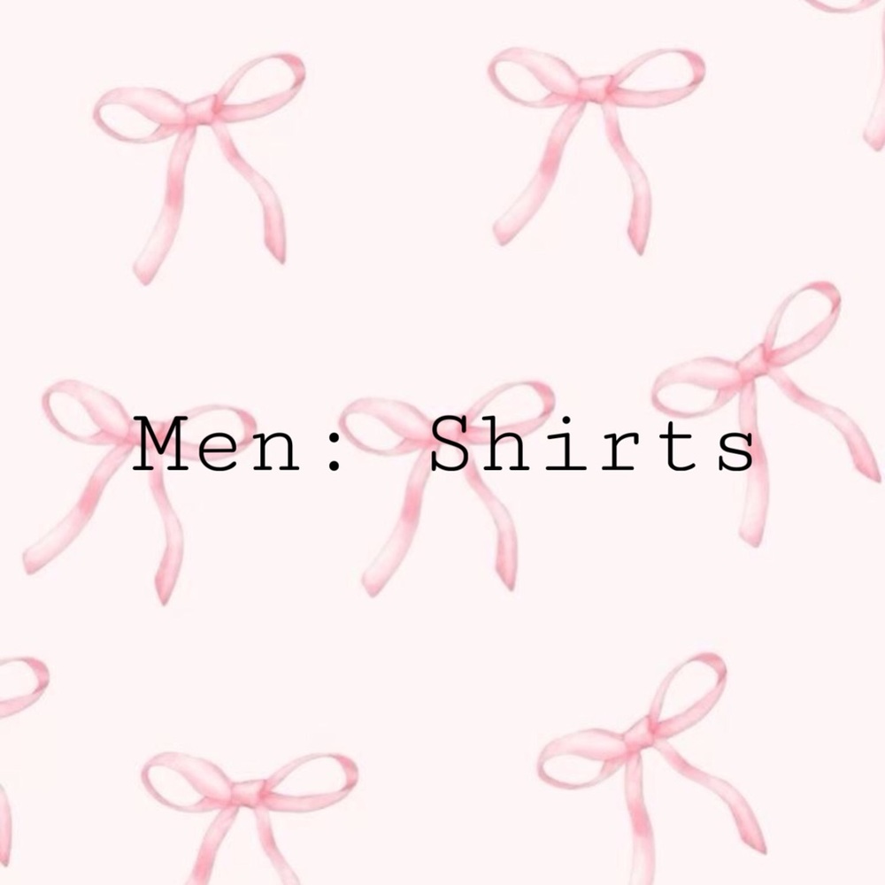 Men: Shirts